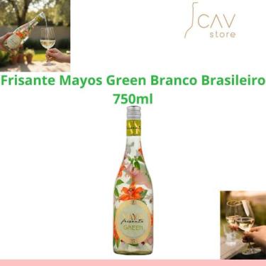 Imagem de Frisante Mayos Green Branco 750ml Brasileiro Leve, Refrescante, Moscat