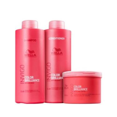 Imagem de Kit Invigo Color Brilliance Salon Trio (3 Produtos) - WELLA PROFESSION