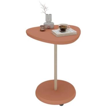 Imagem de Mesa Lateral Triangular Bel Terracota