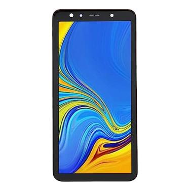 Imagem de Yinhing Substituição do Conjunto de Tela Conjunto de Digitalizador de 6,0 Polegadas Com Moldura Acessórios Completos Kit de Reparo de Tela para 2018 A750 SM A750F, Incluindo Ferramentas e Adesivo