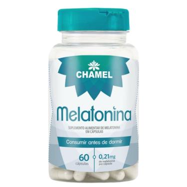 Imagem de Melatonina - 60 cápsulas - 0,21mg  - Chamel