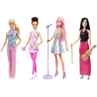 Imagem de Barbie Profissões Boneca com Roupas e Acessórios Temáticos Unitário - 