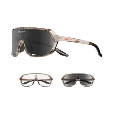 Imagem de Óculos De Sol Fotocromáticos UV400 Para Ciclismo Masculino E Feminino 