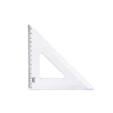 Imagem de Esquadro Escolar 45º Ref. 10070003 Esquadro Escolar 45 Ref. 10070003 -