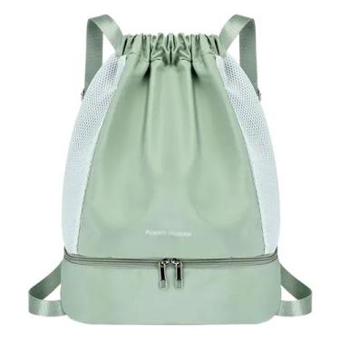 Imagem de Bolsa Saco Esportiva Mochila Cordão Fitnes Escolar Dia A Dia - M3M, Un