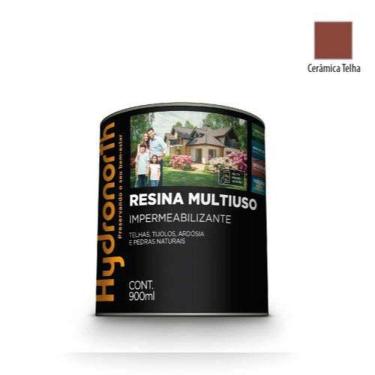 Imagem de Resina Solvente Color Multiuso Cerâmica Telha Galão 3,6 LITROS Terracota 1 Galão para A...