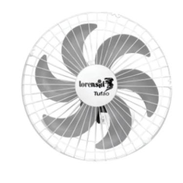 Imagem de Ventilador Parede Tufão 50cm Branco M2 Bivolt - Loren Sid, Bivolt