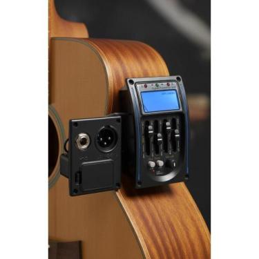 Imagem de Equalizador 5 Bandas Violão c/ Afinador P/ Aço e Nylon - Congratulatio