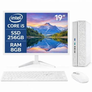 Imagem de Computador Completo SlimBR I5 8ª 8GB SSD 256GB Win11 MultiPc