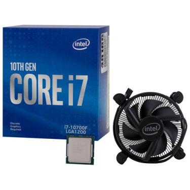 Imagem de Processador Intel Core i7-10700F, Cache 16MB, 2.9GHz (4.8GHz Max Turbo