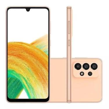 Imagem de Samsung Galaxy A33 5G 128 GB Peach 6 GB RAM, 128GB, Rosé