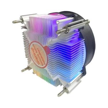 Imagem de Cooler De Ar RGB 90MM Para CPU, Núcleo De Cobre 4PIN Para Intel 1150 1