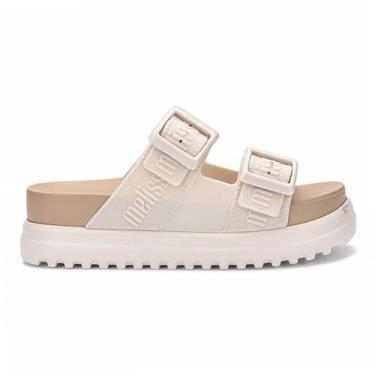 Imagem de Sandalia Melissa Cozy M Lover Platform Feminina, 37, Bege