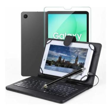 Imagem de Capa Teclado + Pelicula + Caneta Para o Tablet Samsung Galaxy A11 8.7 