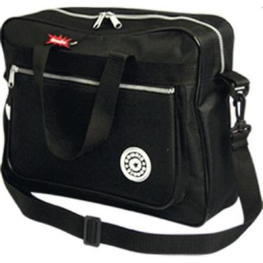 Imagem de Bolsa Executiva Lona 2 Bolsos Preta - Goodie