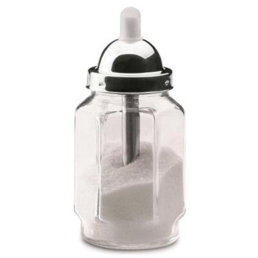 Imagem de Açucareiro dosador em inox 230 g - Forma, TRANSPARENTE