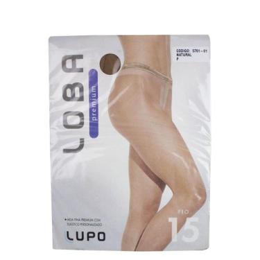 Imagem de Meia Calça Feminina Lupo Loba Premium 5761 , Natural, P