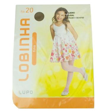 Imagem de Meia Calça Lupo Lobinha Fio 20 2570, Bege, G