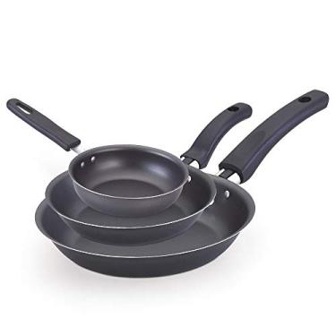 Imagem de Conjunto Frigideira Francesa N°13/18/20 Aluminio Oliveira Conjunto Frigideira Francesa N°13/18/20 Preto No Voltagev