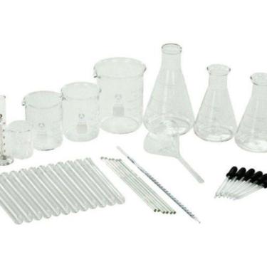 Imagem de Kits Educativos - Kit de Vidraria 156 Peças para Laboratório