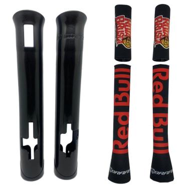 Imagem de Kit Protetores Suspensão Dianteira Biker Neoprene Crf 250f Red Bull