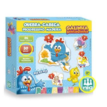 Jogo Memória e dvd Cantando e Brincando Galinha Pintadinha no Shoptime