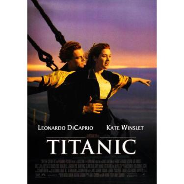 Imagem de Pôsteres Do Filme Titanic 4 Artes Mdf 3mm 28X40cm - Photocjo Arte E De