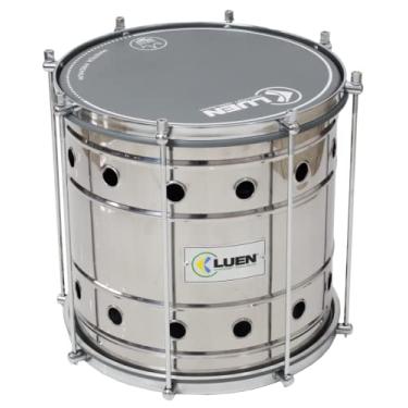 Imagem de Repinique Inox Vazado - Serie Guetto Carnaval 30X10" Ferragem Cromada Pele Porosa Alta