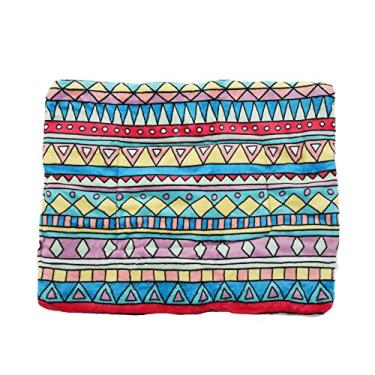 Imagem de OKJHFD Color Striped Pattern Printing Reversible Super Soft Warm Fleece Puppy Cobertor, Lavável Portátil Impermeável Cobertor Para Cães, Para Cães Pequenos Gatos Animais, Tamanho Quatro(XL号100*75CM)