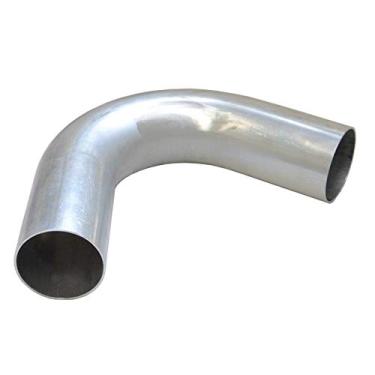 Imagem de Cano em Aluminio Curva 120º 4" polegada x 500mm - Sem Acabamento