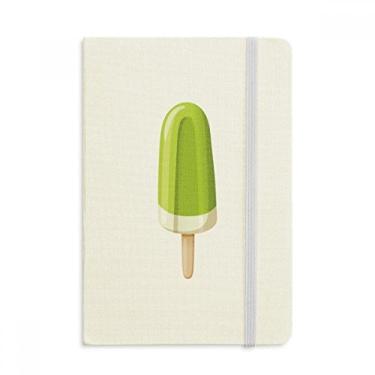 Imagem de Caderno de picolé Green Mung Bean com capa dura em tecido oficial