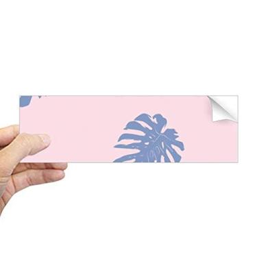 Imagem de DIYthinker Pó azul abstrato arte retangular para-choque adesivo notebook janela decalque