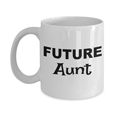 Imagem de Future Aunt Gifts – Caneca Future Aunt Caneca de café – Ideias de presente para tia – ou presente de mordaça – para tia – Adicione ao Gi