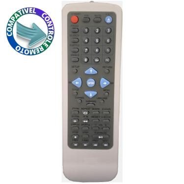 Imagem de Controle Compatível DVD Tronics e Principal C01182