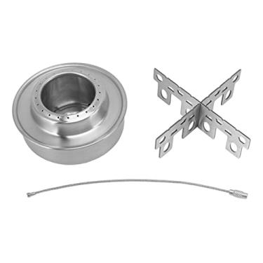 Imagem de Fogão de Mochila Pequeno à Prova de à Prova de Vento, Fogão de Acampamento Portátil para Viagens, Piquenique, Caminhadas, Churrasco, Fogões de Mochila (A)