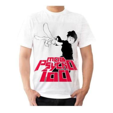 Imagem de Camisa Camiseta Personalizada Mob Psycho 100 Anime 4 - Estilo Vizu
