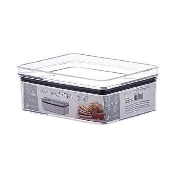 Imagem de Kit Pote Organizador Multiuso Hermético 770 ml - 2 peças - Paramount - Lumini