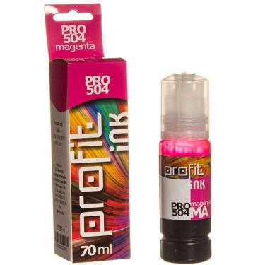 Imagem de Refil Tinta EPSON 504 Magenta T504320AL T544320 L4150/4160/6161 70ML Profit
