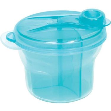 Imagem de Pote para Leite em Pó Azul - Buba