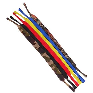 Imagem de Generic 6 Unidades Corda De Óculos De Neoprene Óculos De Esqui Óculos De Sol De Esqui Óculos De Sol Esportivos Copos De Vidro Alça De Óculos Esportivos Cordão De Óculos Acessórios Esportes