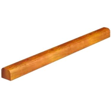 Imagem de Corrimãos de cerca para degraus externos, suportes de corrimão para escadas internas, montados no chão, instalam colunas de ferro e corrimãos de madeira