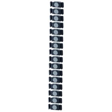 Imagem de Veemoon Cabo USB 16 Peças organizador de fio enrolador de cabo de aparelho suporte de fio clipe de cordão guarda cordão decorativo titular do cordão doméstico eletrodoméstico fatiador