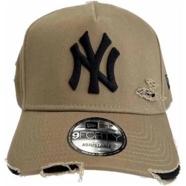 Imagem de Boné New Era 9FORTY A-Frame MLB New York Yankees Destroyed-Unissex