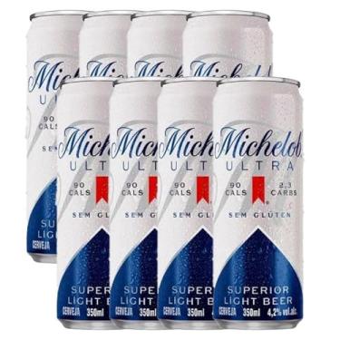Imagem de Cerveja Light Michelob Ultra 350ml contendo 8 latas