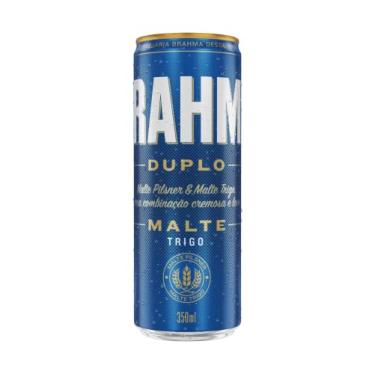 Imagem de Cerveja Brahma Duplo Malte Trigo, Lata 350ml
