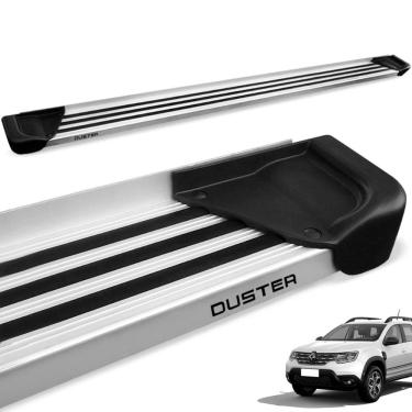 Imagem de Estribo Lateral Duster 2012 a 2024 Aluminio Natural A1