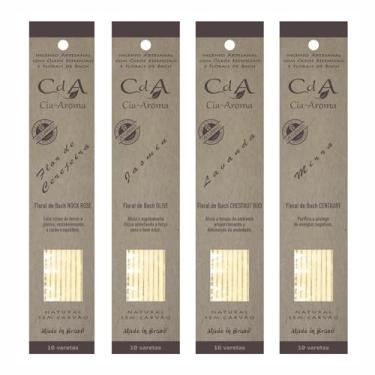Imagem de Kit Top - com 4 Incensos Naturais CdA Cia de Aroma