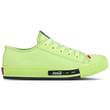 Imagem de Tênis Coca-Cola Shoes, Daytona Colors, Feminino, Limao, 37