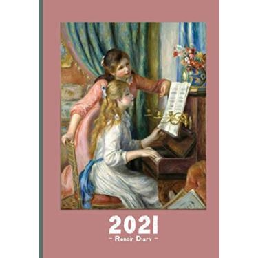 Imagem de Renoir Diary 2021: A beautiful Auguste Renoir 2021 diary with a week per page, 7 by 10 inches, with sections for 'Priorities', 'To Do' lists and 'Notes'