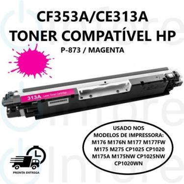 Imagem de Toner Compatível CE313A CF353A 126A 130A p/M175 M275 CP1020 CP1025 M17